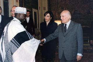 Incontro con il Presidente della Repubblica della Gambia Yahya Jammeh