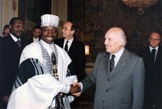 Incontro con il Presidente della Repubblica della Gambia Yahya Jammeh