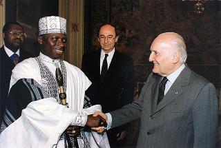 Incontro con il Presidente della Repubblica della Gambia Yahya Jammeh