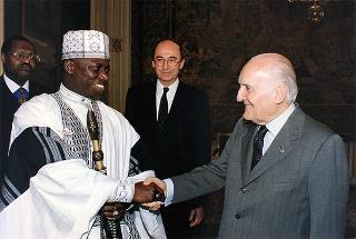 Incontro con il Presidente della Repubblica della Gambia Yahya Jammeh