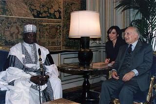 Incontro con il Presidente della Repubblica della Gambia Yahya Jammeh