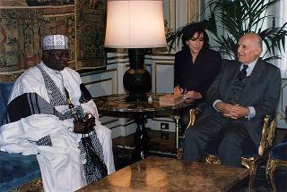 Incontro con il Presidente della Repubblica della Gambia Yahya Jammeh