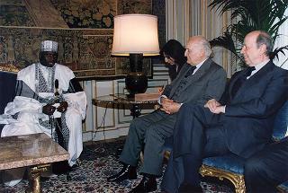 Incontro con il Presidente della Repubblica della Gambia Yahya Jammeh