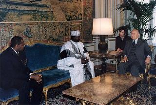 Incontro con il Presidente della Repubblica della Gambia Yahya Jammeh