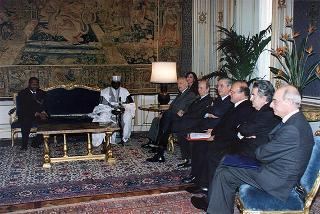 Incontro con il Presidente della Repubblica della Gambia Yahya Jammeh