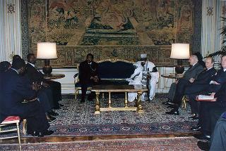 Incontro con il Presidente della Repubblica della Gambia Yahya Jammeh