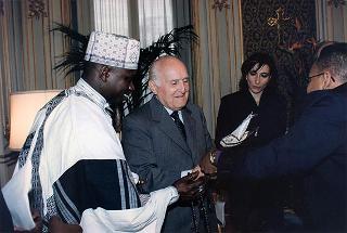 Incontro con il Presidente della Repubblica della Gambia Yahya Jammeh
