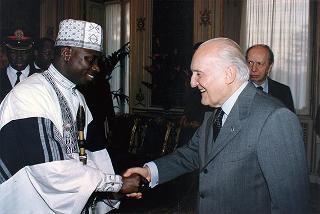 Incontro con il Presidente della Repubblica della Gambia Yahya Jammeh