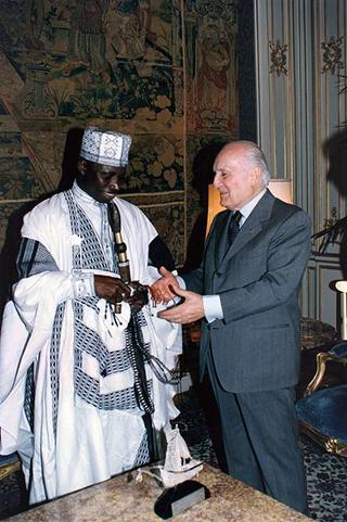 Incontro con il Presidente della Repubblica della Gambia Yahya Jammeh