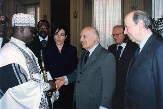 Incontro con il Presidente della Repubblica della Gambia Yahya Jammeh