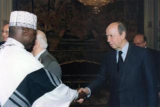Incontro con il Presidente della Repubblica della Gambia Yahya Jammeh