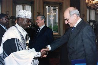 Incontro con il Presidente della Repubblica della Gambia Yahya Jammeh