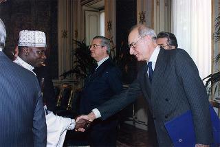 Incontro con il Presidente della Repubblica della Gambia Yahya Jammeh