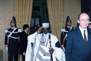 Incontro con il Presidente della Repubblica della Gambia Yahya Jammeh
