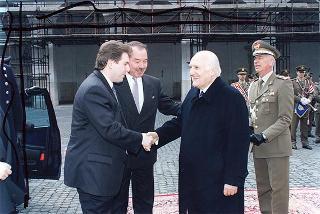 Visita di Stato in Italia dei Capitani Reggenti della Repubblica di San Marino Luigi Mazza e Marino Zanotti