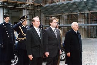Visita di Stato in Italia dei Capitani Reggenti della Repubblica di San Marino Luigi Mazza e Marino Zanotti