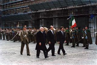 Visita di Stato in Italia dei Capitani Reggenti della Repubblica di San Marino Luigi Mazza e Marino Zanotti