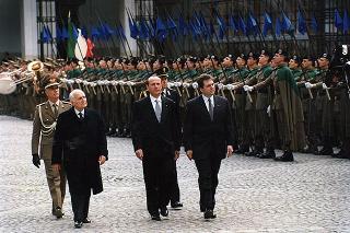 Visita di Stato in Italia dei Capitani Reggenti della Repubblica di San Marino Luigi Mazza e Marino Zanotti