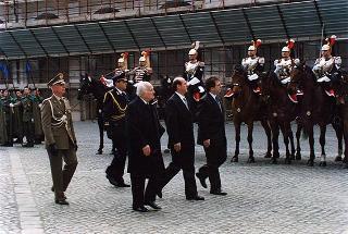 Visita di Stato in Italia dei Capitani Reggenti della Repubblica di San Marino Luigi Mazza e Marino Zanotti