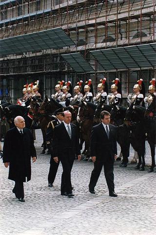 Visita di Stato in Italia dei Capitani Reggenti della Repubblica di San Marino Luigi Mazza e Marino Zanotti