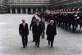 Visita di Stato in Italia dei Capitani Reggenti della Repubblica di San Marino Luigi Mazza e Marino Zanotti