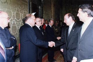 Visita di Stato in Italia dei Capitani Reggenti della Repubblica di San Marino Luigi Mazza e Marino Zanotti