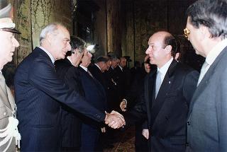 Visita di Stato in Italia dei Capitani Reggenti della Repubblica di San Marino Luigi Mazza e Marino Zanotti