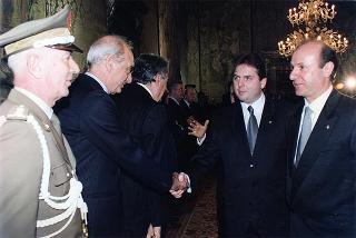 Visita di Stato in Italia dei Capitani Reggenti della Repubblica di San Marino Luigi Mazza e Marino Zanotti