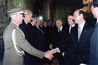 Visita di Stato in Italia dei Capitani Reggenti della Repubblica di San Marino Luigi Mazza e Marino Zanotti