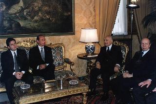 Visita di Stato in Italia dei Capitani Reggenti della Repubblica di San Marino Luigi Mazza e Marino Zanotti