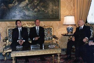 Visita di Stato in Italia dei Capitani Reggenti della Repubblica di San Marino Luigi Mazza e Marino Zanotti