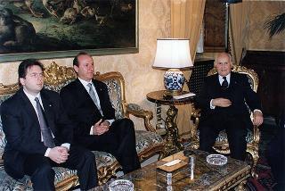 Visita di Stato in Italia dei Capitani Reggenti della Repubblica di San Marino Luigi Mazza e Marino Zanotti