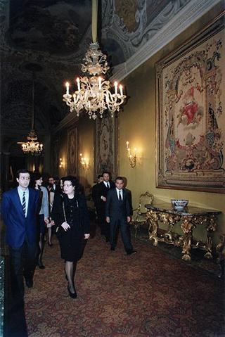 Visita di Stato in Italia dei Capitani Reggenti della Repubblica di San Marino Luigi Mazza e Marino Zanotti