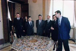 Visita di Stato in Italia dei Capitani Reggenti della Repubblica di San Marino Luigi Mazza e Marino Zanotti