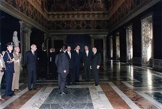 Visita di Stato in Italia dei Capitani Reggenti della Repubblica di San Marino Luigi Mazza e Marino Zanotti