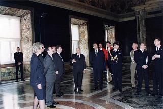 Visita di Stato in Italia dei Capitani Reggenti della Repubblica di San Marino Luigi Mazza e Marino Zanotti