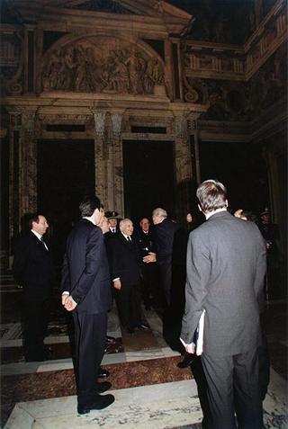 Visita di Stato in Italia dei Capitani Reggenti della Repubblica di San Marino Luigi Mazza e Marino Zanotti