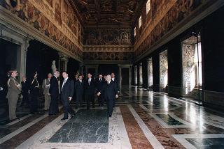 Visita di Stato in Italia dei Capitani Reggenti della Repubblica di San Marino Luigi Mazza e Marino Zanotti