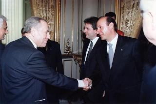 Visita di Stato in Italia dei Capitani Reggenti della Repubblica di San Marino Luigi Mazza e Marino Zanotti