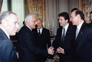 Visita di Stato in Italia dei Capitani Reggenti della Repubblica di San Marino Luigi Mazza e Marino Zanotti