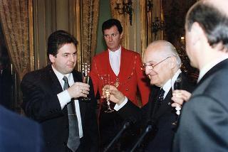 Visita di Stato in Italia dei Capitani Reggenti della Repubblica di San Marino Luigi Mazza e Marino Zanotti
