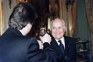 Visita di Stato in Italia dei Capitani Reggenti della Repubblica di San Marino Luigi Mazza e Marino Zanotti