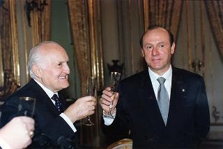 Visita di Stato in Italia dei Capitani Reggenti della Repubblica di San Marino Luigi Mazza e Marino Zanotti