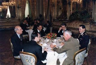 Visita di Stato in Italia dei Capitani Reggenti della Repubblica di San Marino Luigi Mazza e Marino Zanotti
