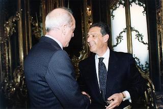 Visita di Stato in Italia dei Capitani Reggenti della Repubblica di San Marino Luigi Mazza e Marino Zanotti