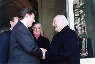 Visita di Stato in Italia dei Capitani Reggenti della Repubblica di San Marino Luigi Mazza e Marino Zanotti