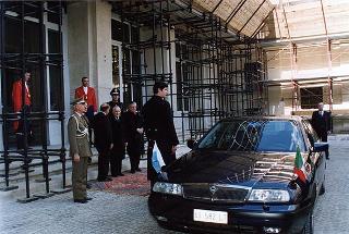Visita di Stato in Italia dei Capitani Reggenti della Repubblica di San Marino Luigi Mazza e Marino Zanotti
