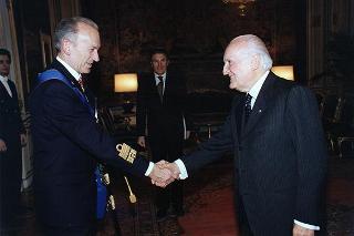 Ammiraglio di squadra Angelo Mariani, Capo di Stato Maggiore della Marina Militare visita di congedo
