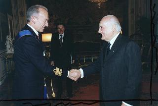 Ammiraglio di squadra Angelo Mariani, Capo di Stato Maggiore della Marina Militare visita di congedo