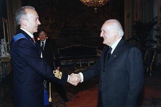 Ammiraglio di squadra Angelo Mariani, Capo di Stato Maggiore della Marina Militare visita di congedo